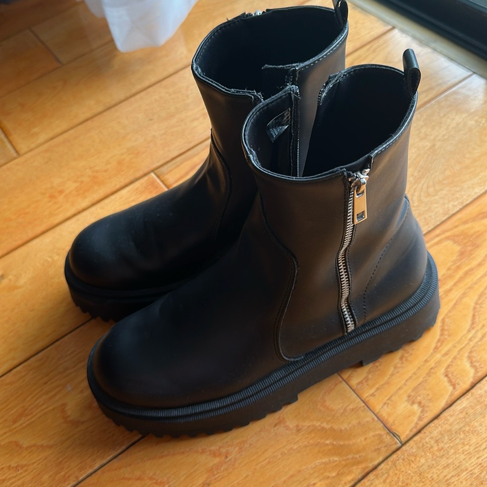 New Zara boots.